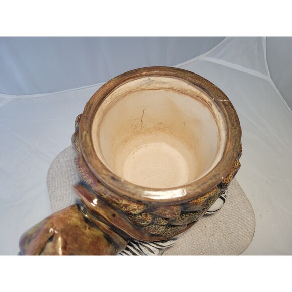 Vintage 1981 6" X 3" X 3.5" Turtle With Shoes Planter - Picture 3 of 10